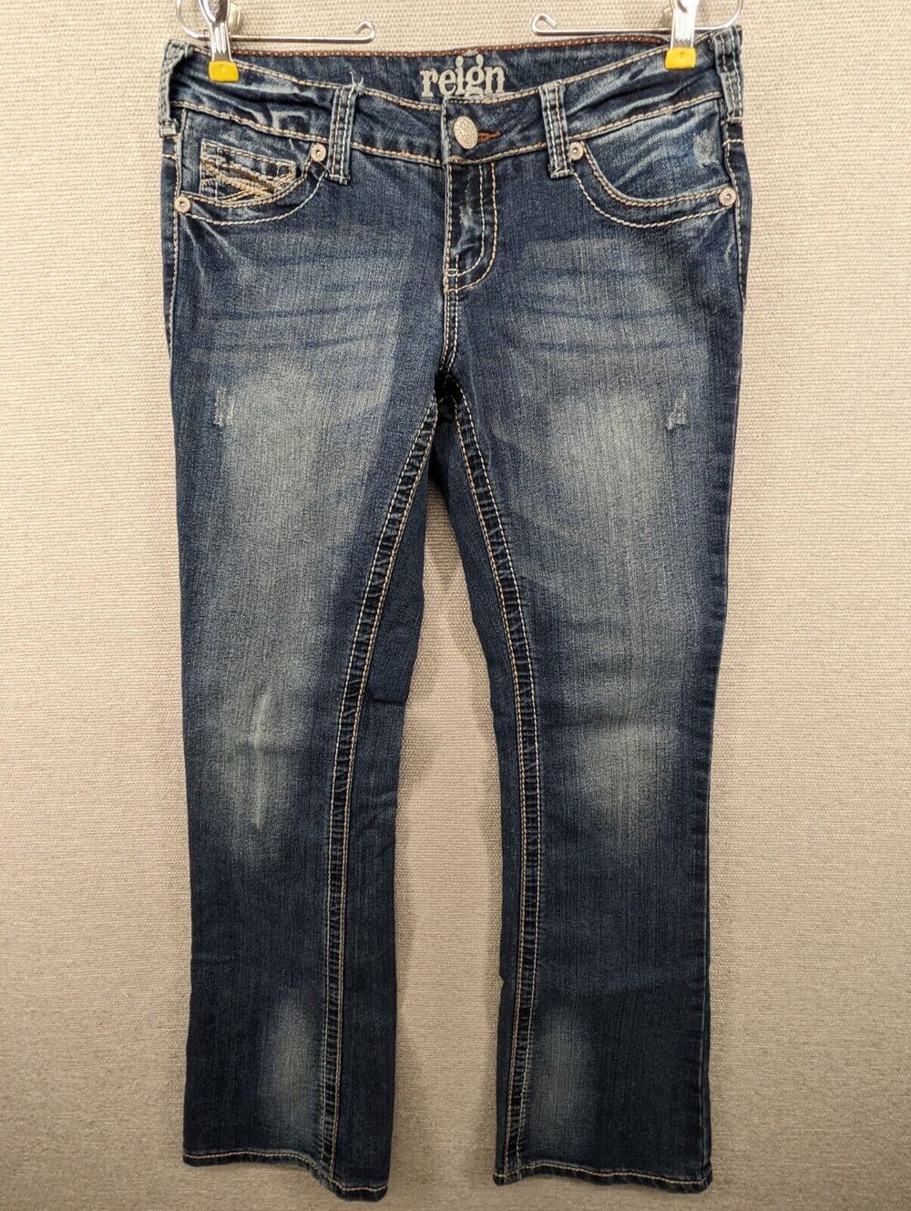 Reign Blue Jeans Size 9 Regular Bootcut -0324C103